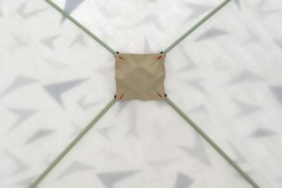 детальная картинка товара палатка куб condor зимняя утепленная 2,0 х 4,0 х 2,15 белый камуфляж