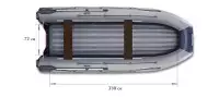 Надувная лодка ФЛАГМАН DK 390 IGLA