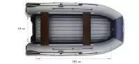 Надувная лодка Флагман DK 450