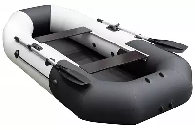 Фото Лодка Таймень NX 270 "Комби" светло-серый/черный