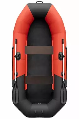 детальная картинка товара лодка таймень nx 270 "комби" красный/черный Фото Лодка Таймень NX 270 "Комби" красный/черный