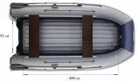 Надувная лодка Флагман DK 550 JET