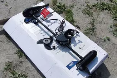 Подвесной электромотор FWT44TH (44 LBS, вес 9,5 кг)