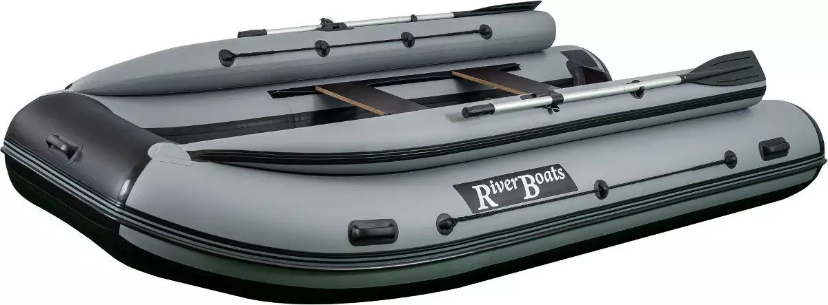 детальная картинка товара надувная лодка riverboats 390 нднд + фальшборт Фото Надувная лодка RiverBoats 390 НДНД + Фальшборт