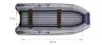 Надувная лодка Флагман DK 370 IGLA