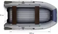 Надувная лодка Флагман DK 450 JET