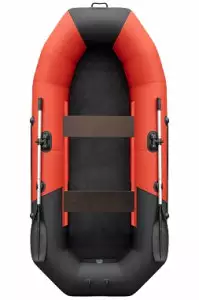 Лодка Таймень NX 270 "Комби" красный/черный
