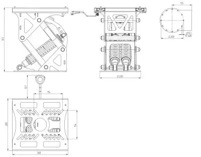 детальная картинка товара амортизационная стойка практик 300s