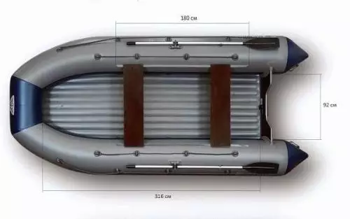 Фото Надувная лодка Флагман 420