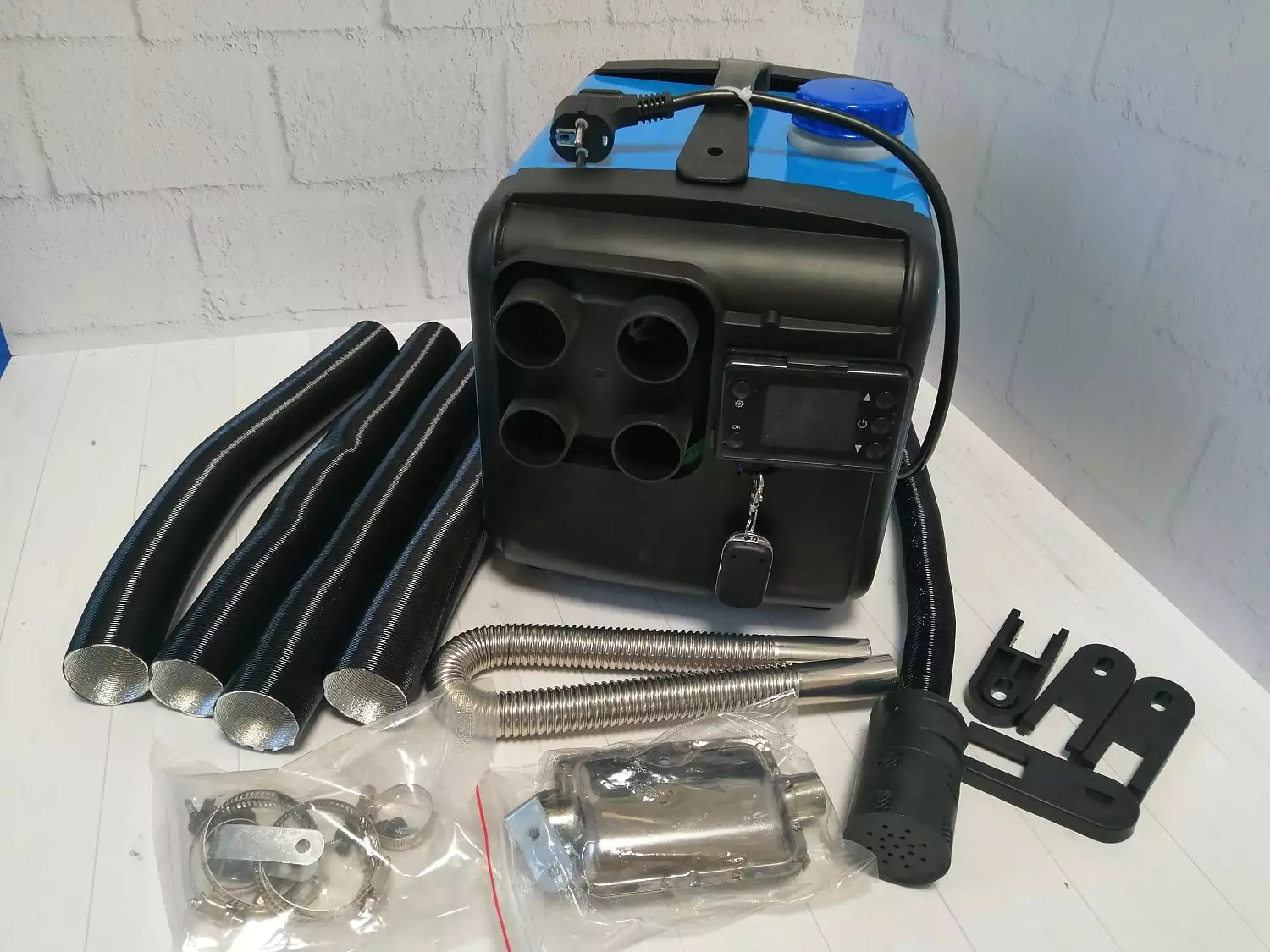 детальная картинка товара дизельный автономный отопитель kinkonk 12/24/220 вольт