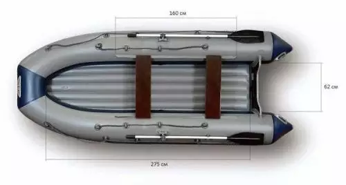детальная картинка товара надувная лодка флагман 380 igla Фото Надувная лодка Флагман 380 IGLA