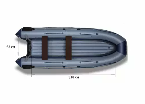 детальная картинка товара надувная лодка флагман 420 igla Фото Надувная лодка Флагман 420 IGLA