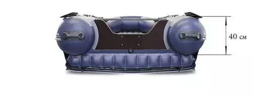 детальная картинка товара надувная лодка флагман dk 430 igla Фото Надувная лодка Флагман DK 430 IGLA