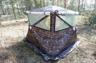 детальная картинка товара универсальная палатка медведь куб-4 (теплая)