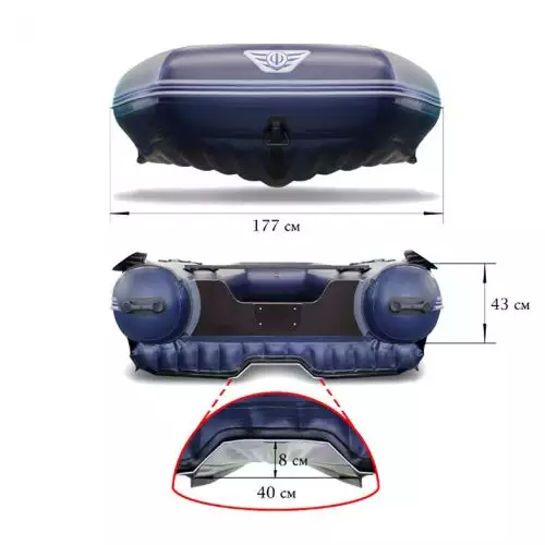 детальная картинка товара надувная лодка флагман dk 350 Фото Надувная лодка Флагман DK 350