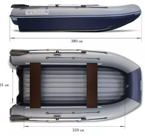 Фото Надувная лодка Флагман DK 380 JET