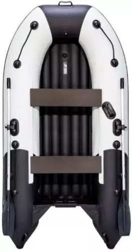 детальная картинка товара надувная лодка ривьера 3200 нднд серо-черная Фото Надувная лодка Ривьера 3200 НДНД Серо-черная