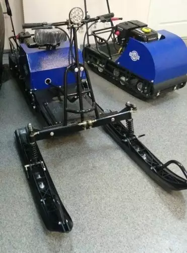 детальная картинка товара миниснегоход дельта 2 с лыжным модулем