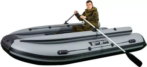 детальная картинка товара надувная лодка riverboats 410 нднд + фальшборт Фото Надувная лодка RiverBoats 410 НДНД + Фальшборт