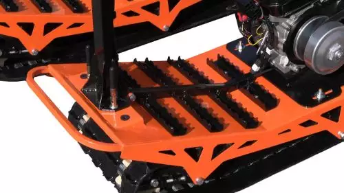 детальная картинка товара мотосноуборд искра-2, вариатор tav2-40, двигатель lifan kp230 8+ л.с., фара, тормоз