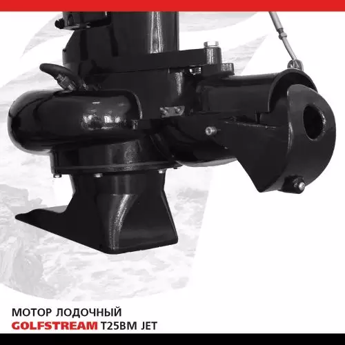 Подвесной лодочный мотор GOLFSTREAM T25BM JET (водомет) купить с доставкой, в наличии