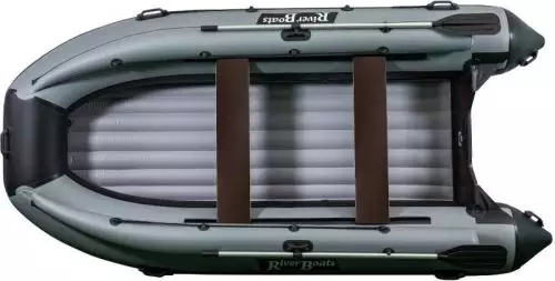 детальная картинка товара надувная лодка riverboats 390 нднд + фальшборт Фото Надувная лодка RiverBoats 390 НДНД + Фальшборт