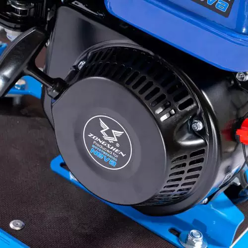 детальная картинка товара мотобуксировщик нева мс1-zs (gb225) с санями, сиденьем и чехлом для двигателя