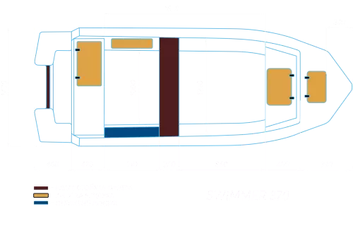детальная картинка товара моторная лодка swimmer 370
