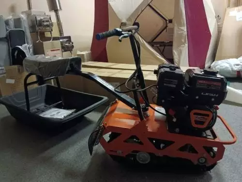 детальная картинка товара компактный мотобуксировщик белка плюс 8+ л.с.