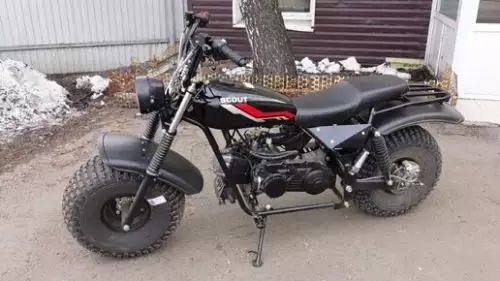 детальная картинка товара мотоцикл внедорожный скаут-11