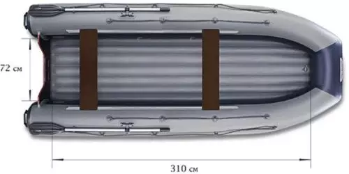 детальная картинка товара надувная лодка флагман dk 370 i jet Фото Надувная лодка Флагман DK 370 I JET