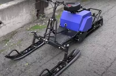 детальная картинка товара миниснегоход дельта 2 с лыжным модулем