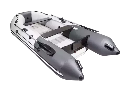 Фото Лодка Таймень nx 3200 нднд "комби" светло-серый/графит
