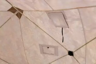 детальная картинка товара зимняя утепленная палатка "polar bird" family t fest камуфляж камыш