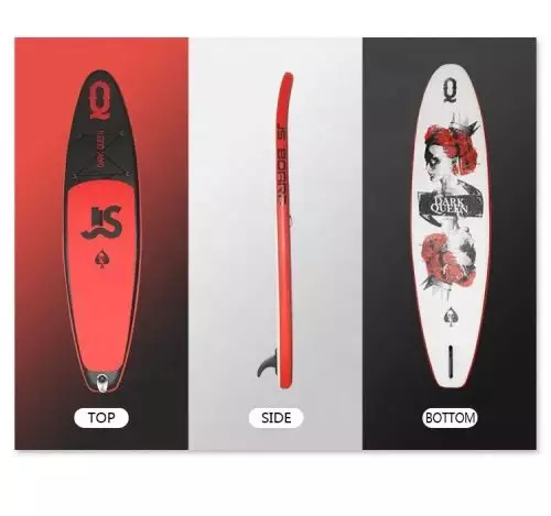 детальная картинка товара надувная доска для sup серфинга darkqueen 335