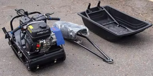 детальная картинка товара компактный мотобуксировщик белка плюс 8+ л.с.