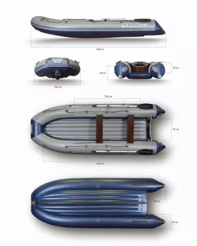 Фото Надувная лодка Флагман 420
