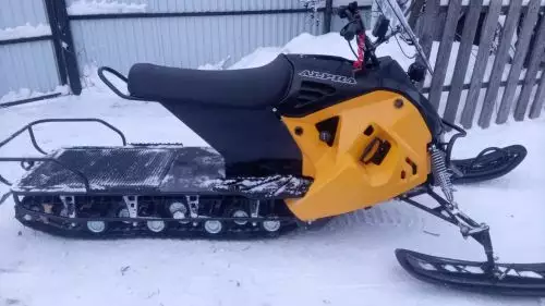 детальная картинка товара снегоход лидер альфа 3 long 20 л.с. (маш. комплект)