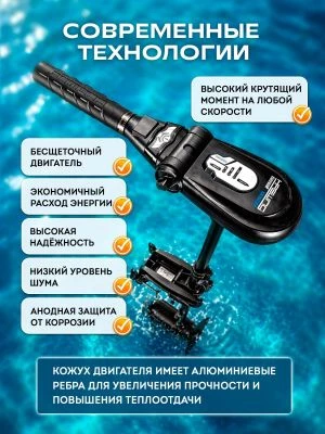 детальная картинка товара электромотор haswing protruar 1.0, 65lbs - 660 мм