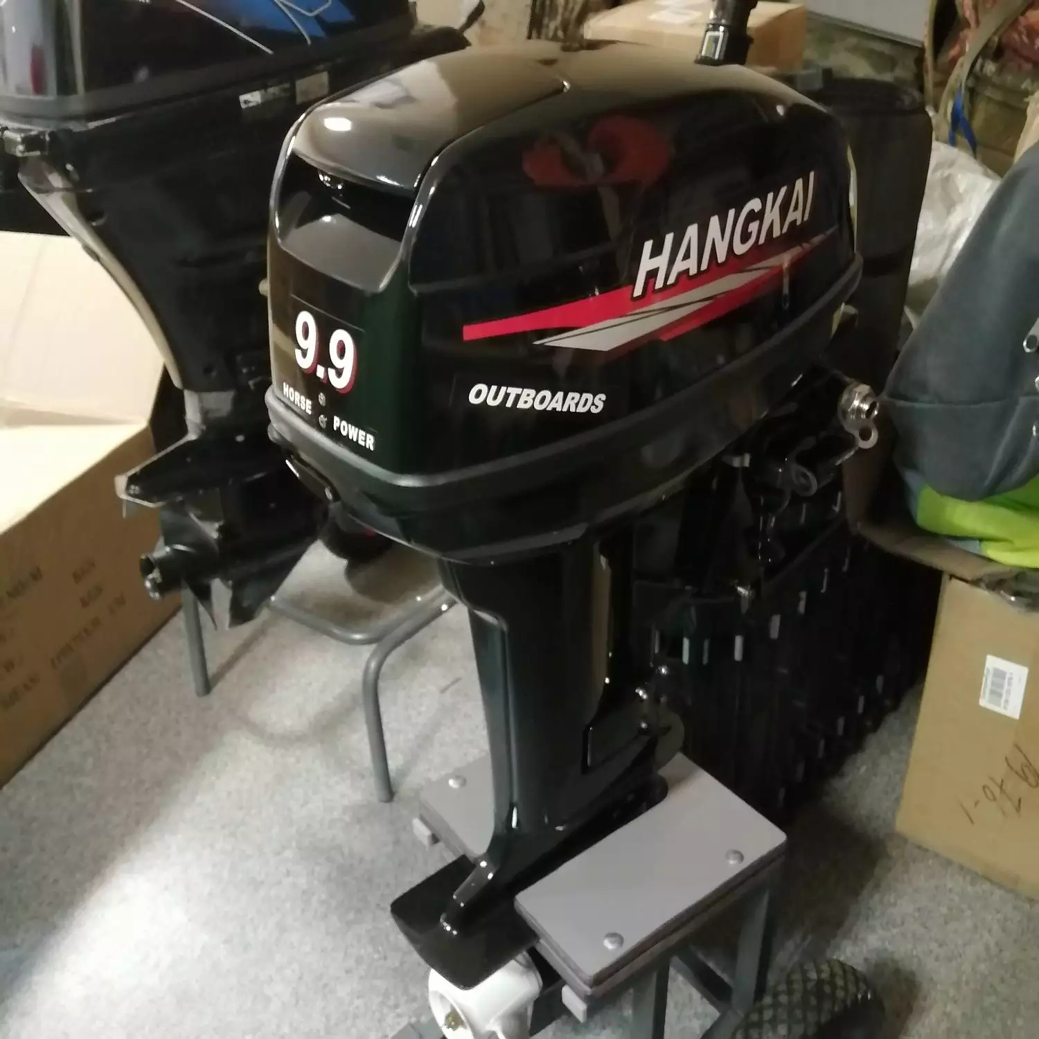 Подвесной лодочный мотор HANGKAI M9,9 HP в наличии, купить со скидкой, описание Подвесной лодочный мотор HANGKAI M9,9 HP купить с доставкой, в наличии