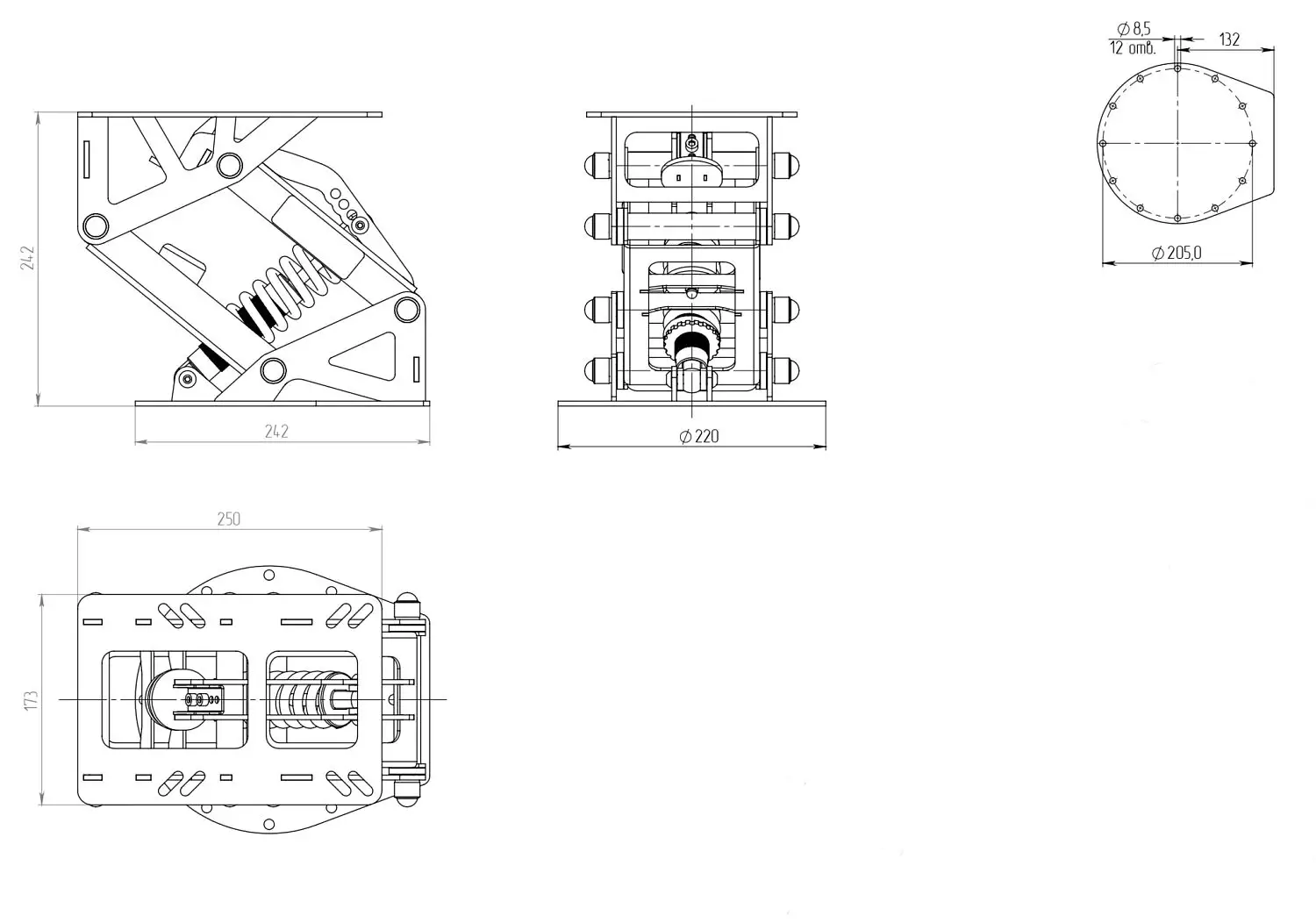 детальная картинка товара амортизационная стойка storm