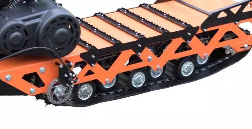 детальная картинка товара снегокат соболь (ижтехмаш), двигатель lifan 8 л.с., вариатор tav2-40