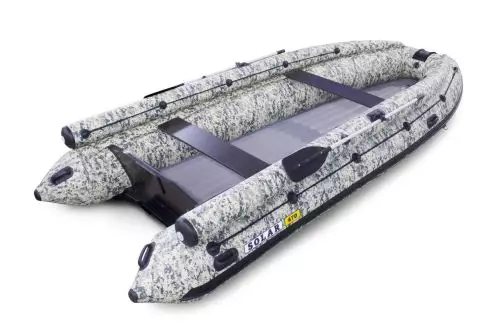 детальная картинка товара лодка надувная моторная solar-430 super jet tunnel (expedition) Фото Лодка надувная моторная solar-430 super jet tunnel (expedition)