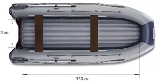 детальная картинка товара надувная лодка флагман dk 410 i jet Фото Надувная лодка Флагман DK 410 I JET