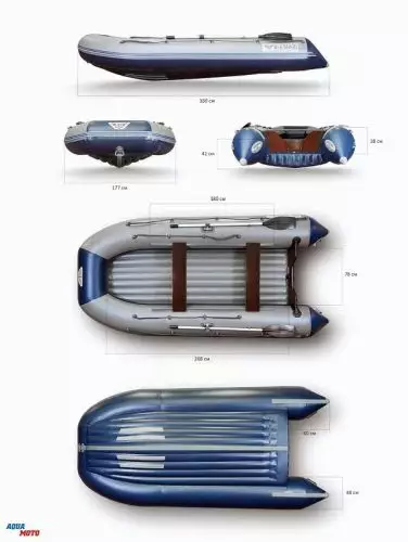 детальная картинка товара надувная лодка флагман 380 Фото Надувная лодка Флагман 380