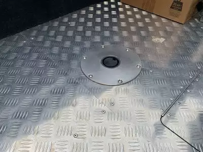 детальная картинка товара основание стойки сидения палубное врезное плоское