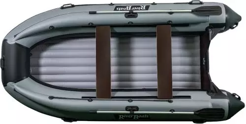 детальная картинка товара надувная лодка riverboats 410 нднд + фальшборт Фото Надувная лодка RiverBoats 410 НДНД + Фальшборт