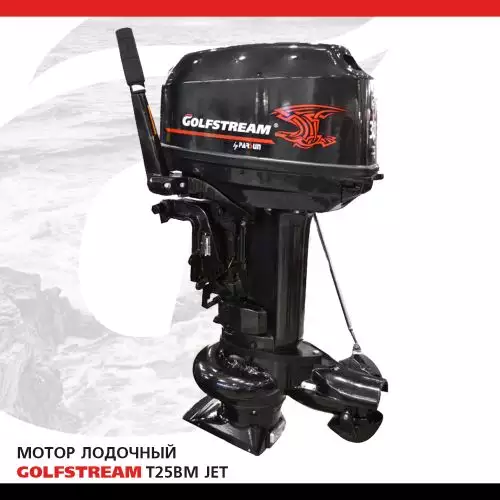 Подвесной лодочный мотор GOLFSTREAM T25BM JET (водомет) купить с доставкой, в наличии