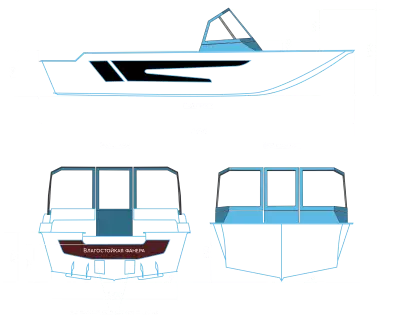 детальная картинка товара моторная лодка swimmer 450 z