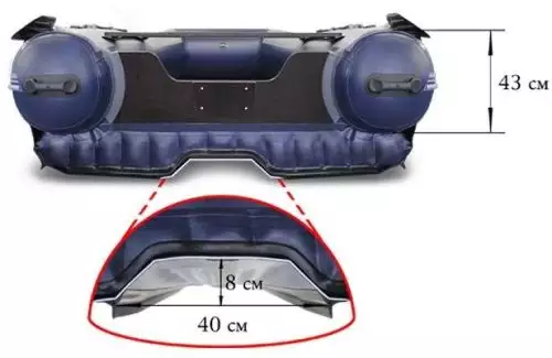 детальная картинка товара надувная лодка флагман dk 500 jet Фото Надувная лодка Флагман DK 500 JET